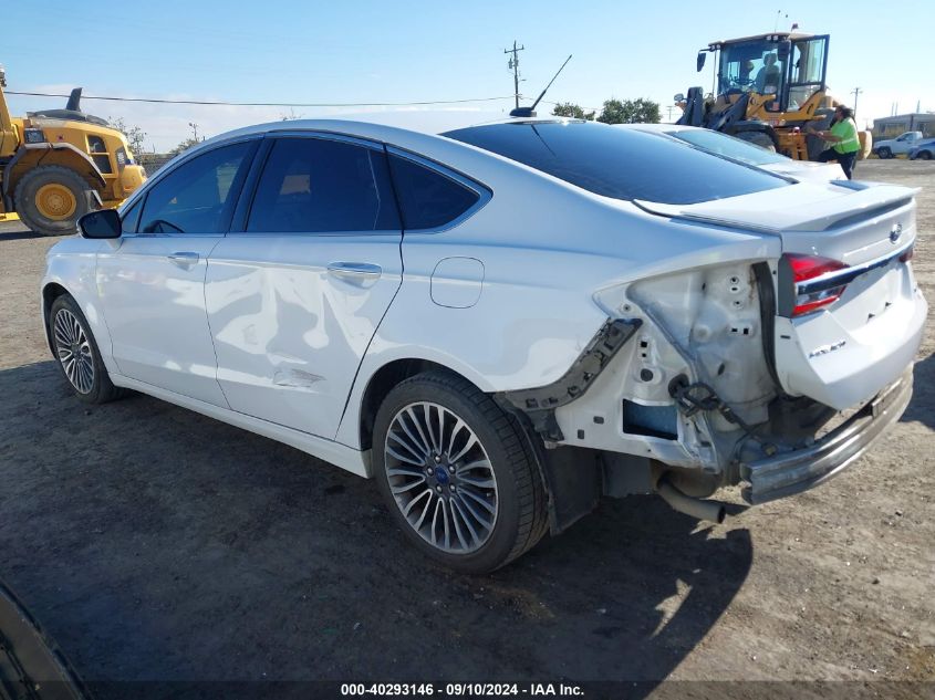 2017 FORD FUSION TITANIUM - 3FA6P0K94HR124260