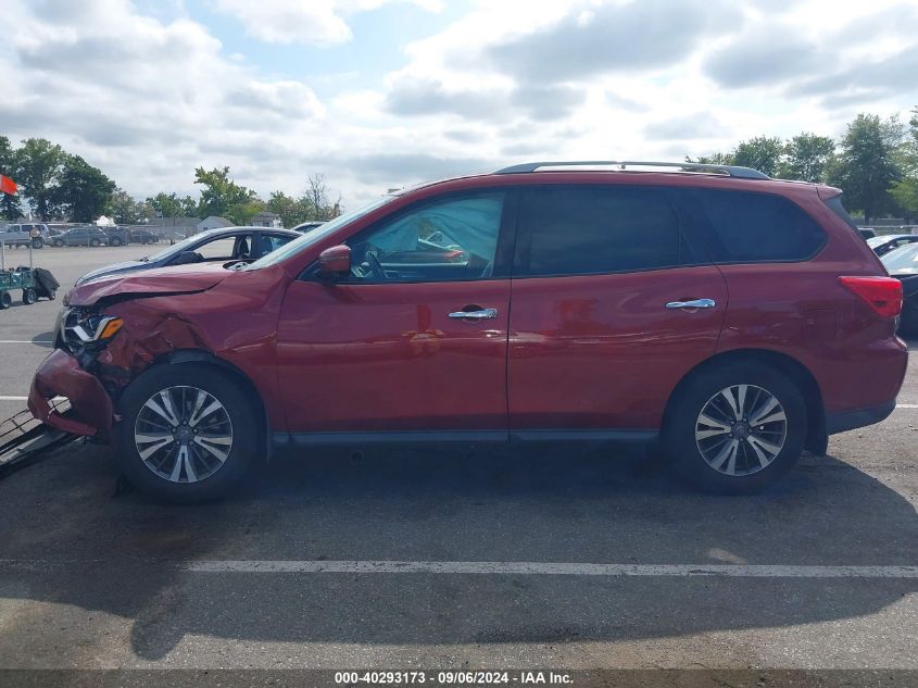 2017 Nissan Pathfinder Sl VIN: 5N1DR2MMXHC679829 Lot: 40293173