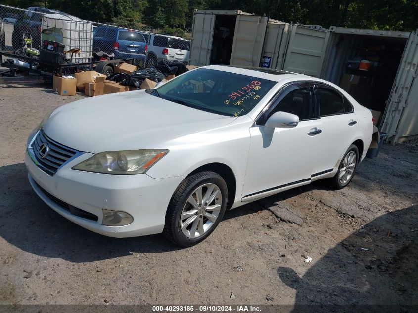 2010 Lexus Es 350 VIN: JTHBK1EG3A2391308 Lot: 40293185