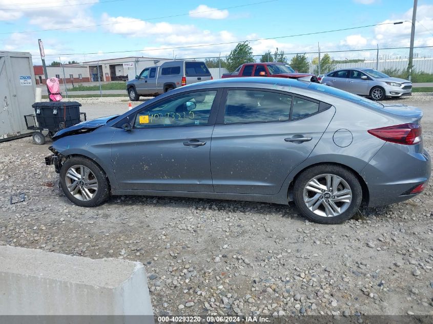 2019 Hyundai Elantra Sel VIN: KMHD84LFXKU745279 Lot: 40293220