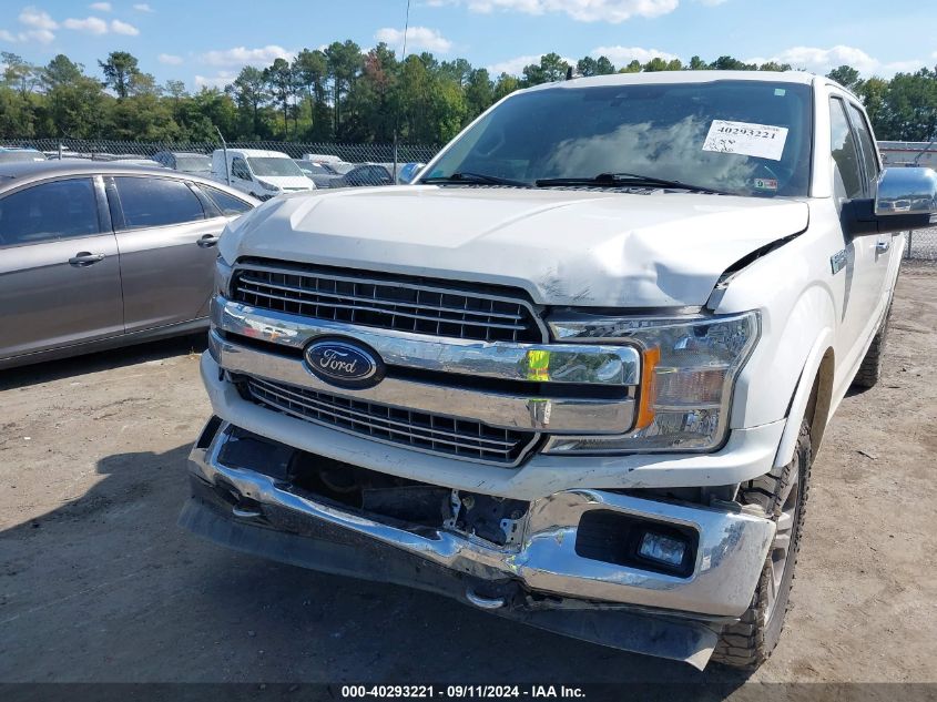 2019 FORD F-150 LARIAT - 1FTEW1E55KFA49161