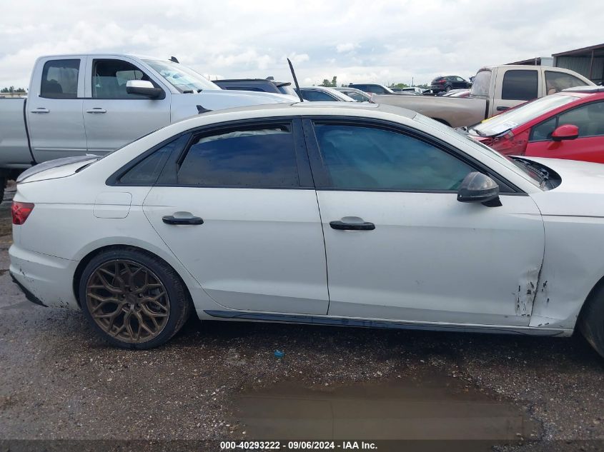 2020 Audi A4 Premium Plus 40 Tfsi Front-Wheel Drive S Tronic VIN: WAUHMAF48LN010125 Lot: 40293222