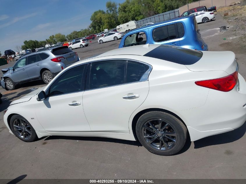 2017 Infiniti Q50 3.0T Signature Edition VIN: JN1EV7AR7HM841771 Lot: 40293255