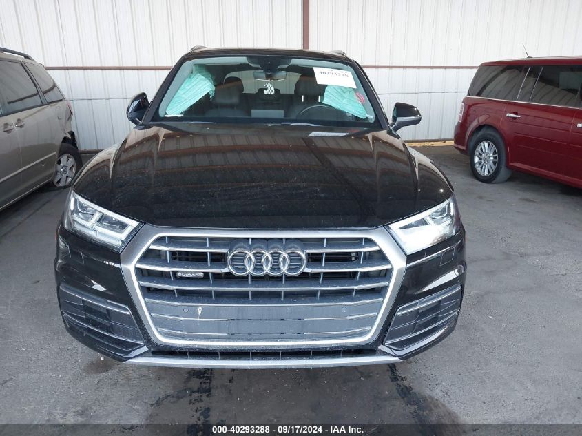 2018 Audi Q5 2.0T Premium/2.0T Tech Premium VIN: WA1BNAFY4J2004940 Lot: 40293288