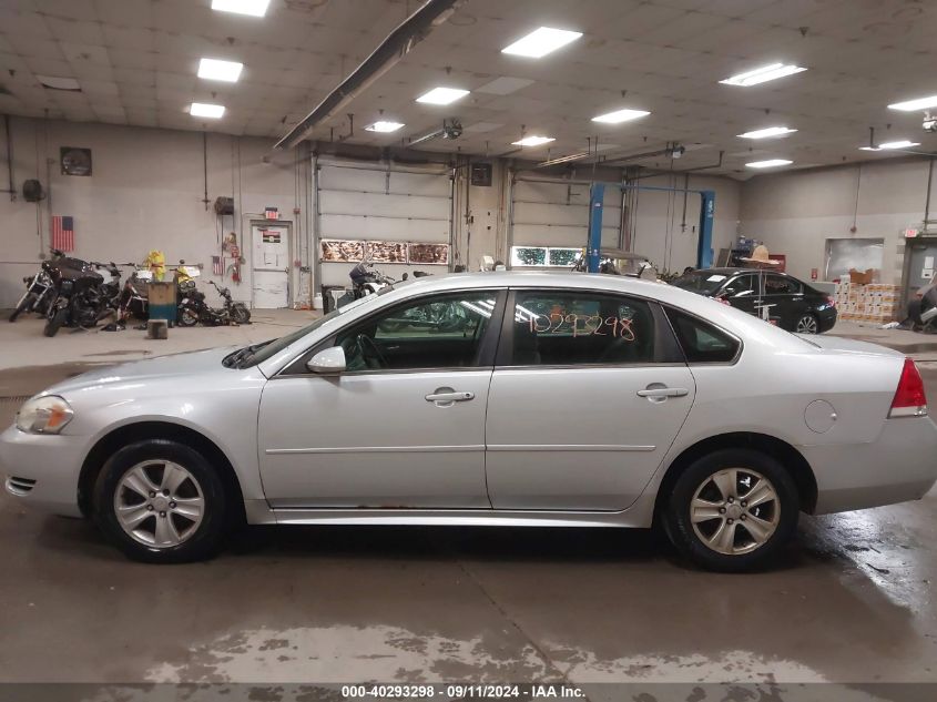 2014 Chevrolet Impala Limited Ls VIN: 2G1WA5E35E1132361 Lot: 40293298