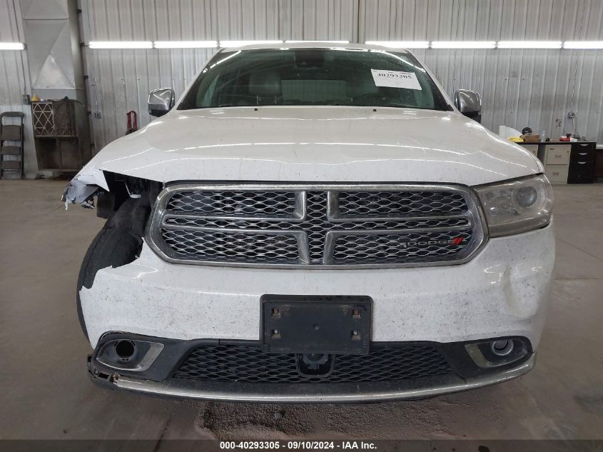 2014 Dodge Durango Citadel VIN: 1C4RDJEG1EC306833 Lot: 40293305