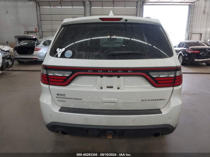 2014 Dodge Durango Citadel VIN: 1C4RDJEG1EC306833 Lot: 40293305