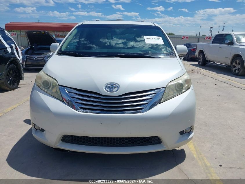 5TDYK3DC3BS074449 2011 Toyota Sienna Limited V6