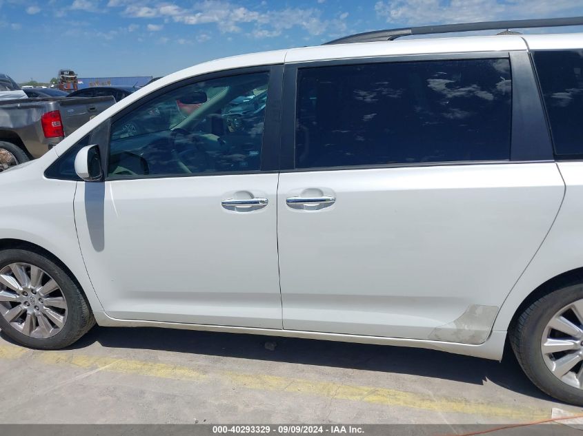 2011 Toyota Sienna Limited V6 VIN: 5TDYK3DC3BS074449 Lot: 40293329