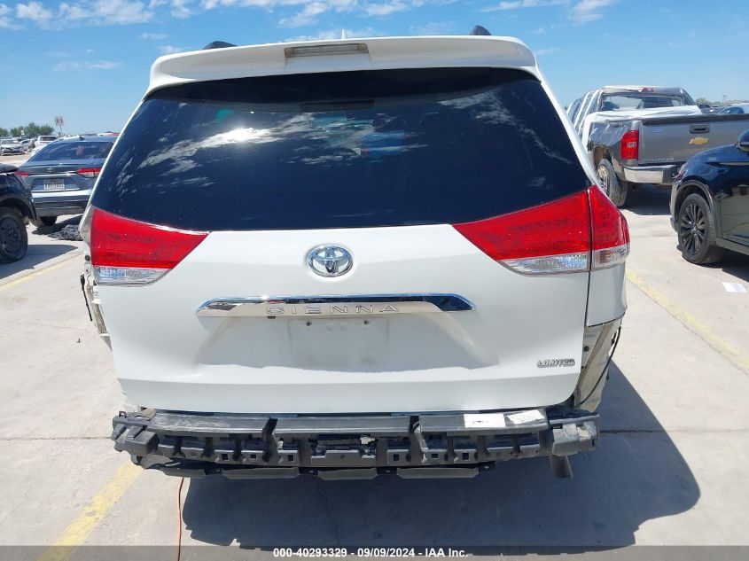 2011 Toyota Sienna Limited V6 VIN: 5TDYK3DC3BS074449 Lot: 40293329