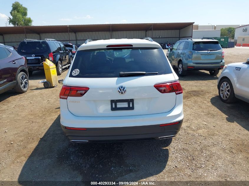 2019 Volkswagen Tiguan 2.0T S VIN: 3VV1B7AXXKM138021 Lot: 40293334