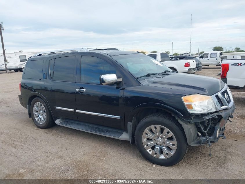 2015 Nissan Armada Platinum VIN: 5N1BA0NF7FN604185 Lot: 40293363