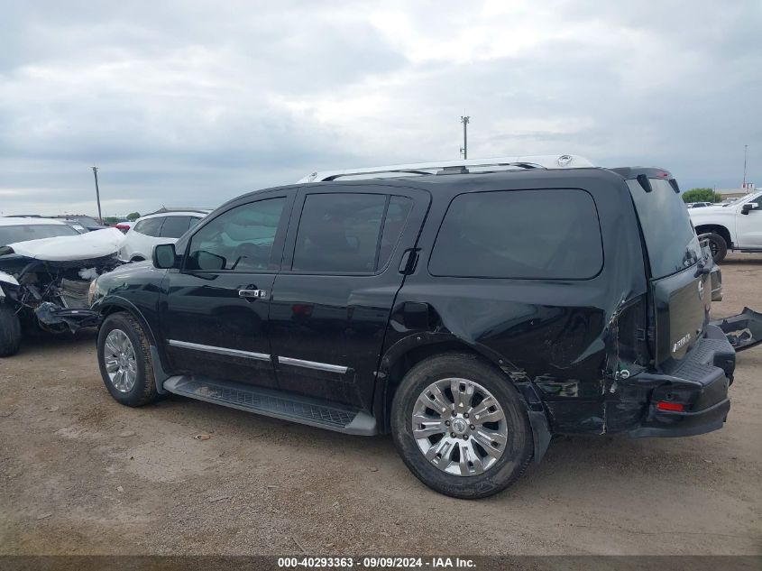 2015 Nissan Armada Platinum VIN: 5N1BA0NF7FN604185 Lot: 40293363