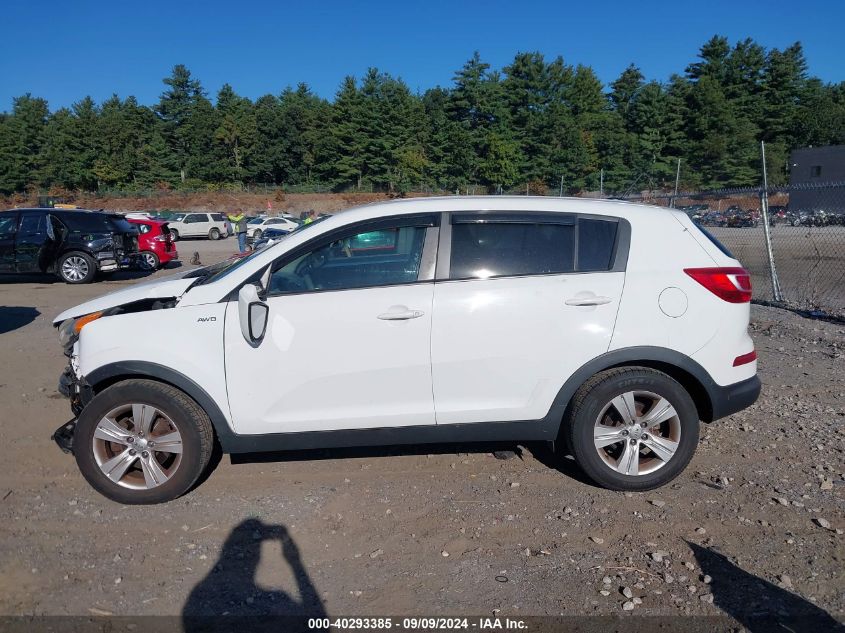 2012 Kia Sportage Lx VIN: KNDPBCA25C7240618 Lot: 40293385