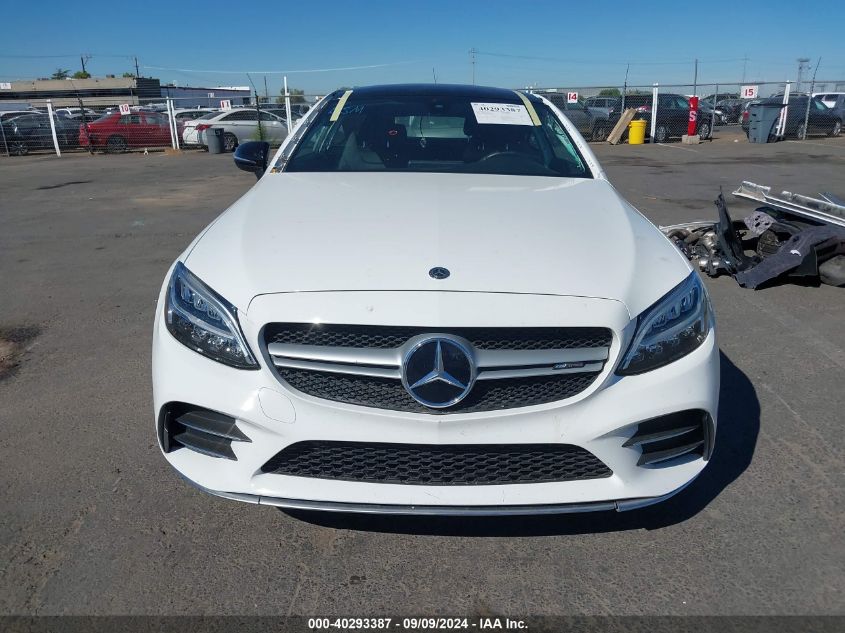 2019 Mercedes-Benz Amg C 43 4Matic VIN: WDDWJ6EB8KF840070 Lot: 40293387