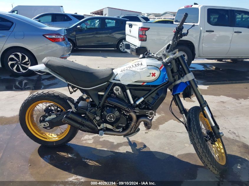 ML0KAFPM8NT002330 2022 Ducati Scrambler Desert Sled