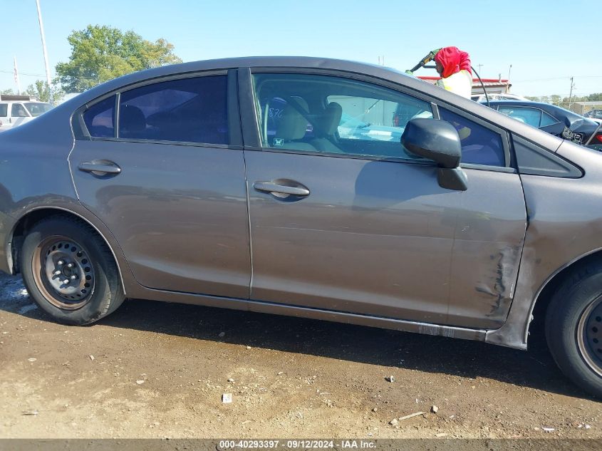 2012 Honda Civic Lx VIN: 19XFB2F51CE063476 Lot: 40293397