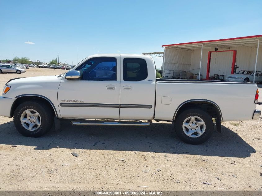 5TBRT34124S456158 2004 Toyota Tundra Sr5 V8