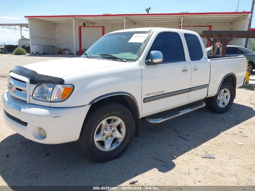 2004 Toyota Tundra Sr5 V8 VIN: 5TBRT34124S456158 Lot: 40293401