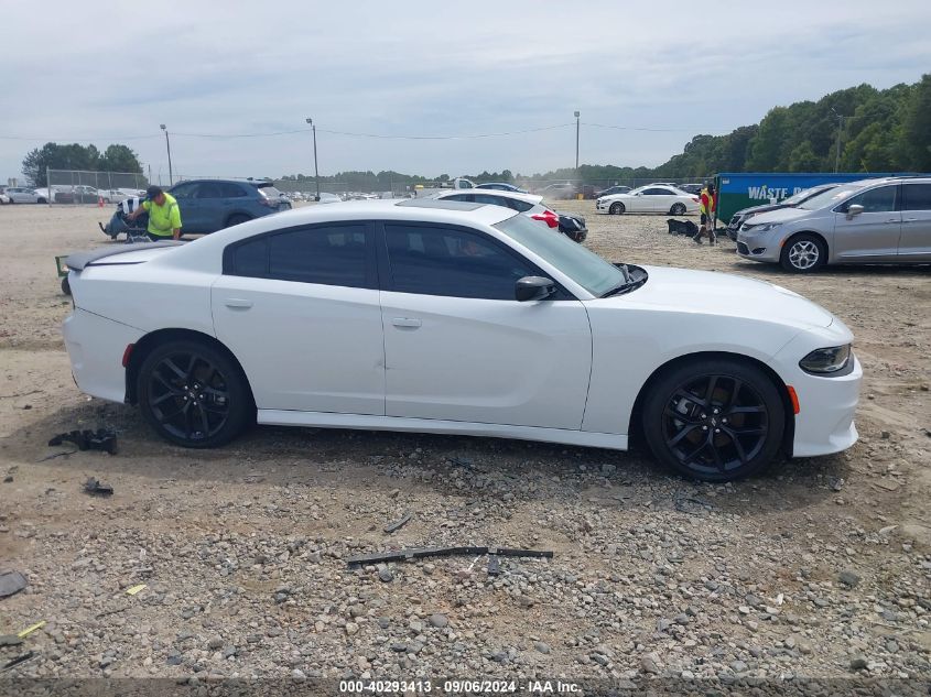 2022 Dodge Charger Gt Rwd VIN: 2C3CDXHG2NH133376 Lot: 40293413