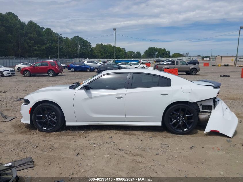 2022 Dodge Charger Gt Rwd VIN: 2C3CDXHG2NH133376 Lot: 40293413