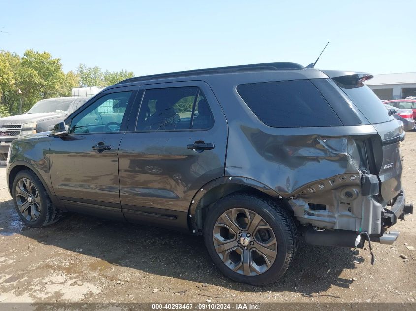 2018 Ford Explorer Sport VIN: 1FM5K8GT6JGB40623 Lot: 40293457