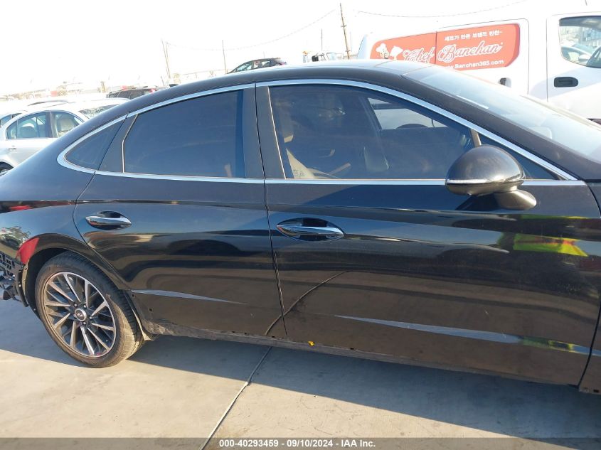 2022 Hyundai Sonata Limited VIN: KMHL34J26NA169190 Lot: 40293459