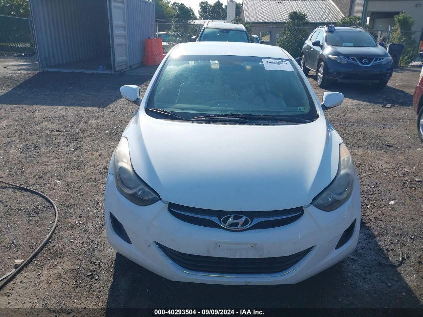 2013 Hyundai Elantra Gls VIN: 5NPDH4AE0DH320987 Lot: 40293504