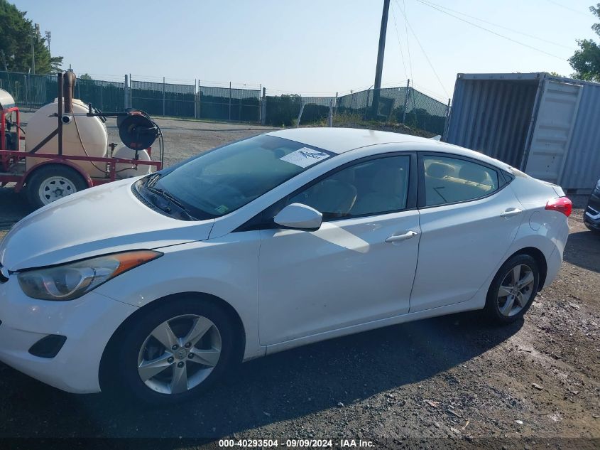 2013 Hyundai Elantra Gls VIN: 5NPDH4AE0DH320987 Lot: 40293504