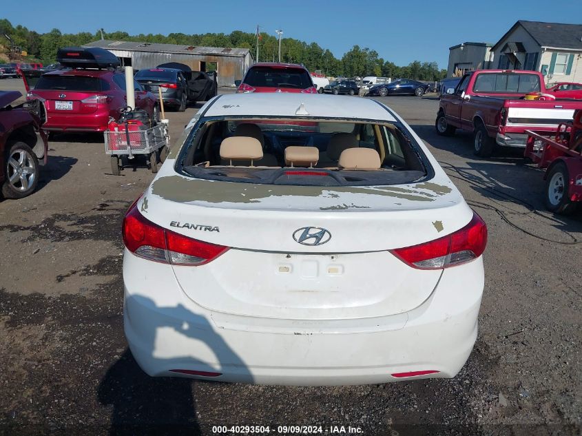 2013 Hyundai Elantra Gls VIN: 5NPDH4AE0DH320987 Lot: 40293504