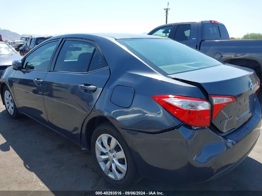 2015 Toyota Corolla Le VIN: 5YFBURHE3FP306352 Lot: 40293516