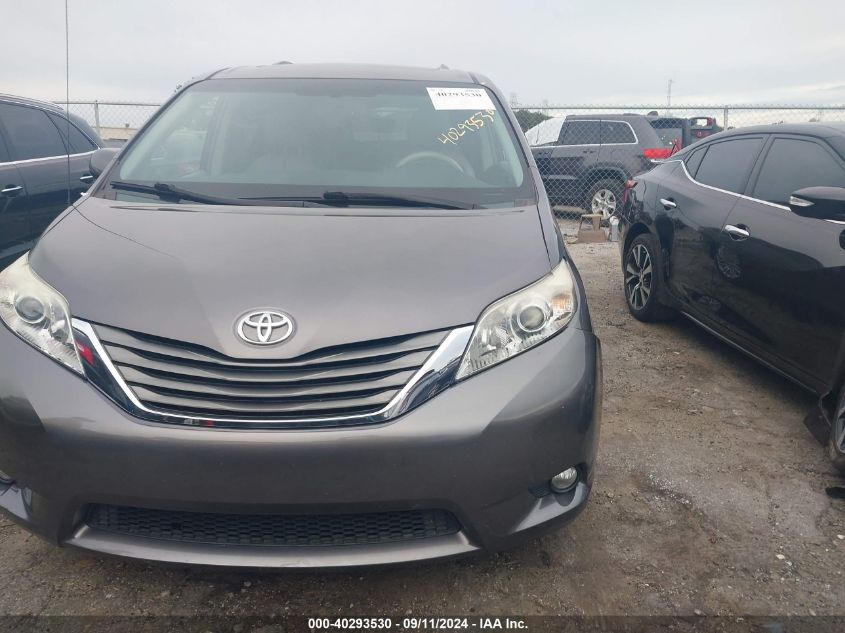 5TDYK3DC2ES490707 2014 Toyota Sienna Xle V6 8 Passenger