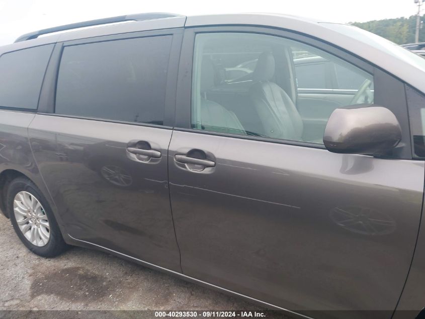 5TDYK3DC2ES490707 2014 Toyota Sienna Xle V6 8 Passenger