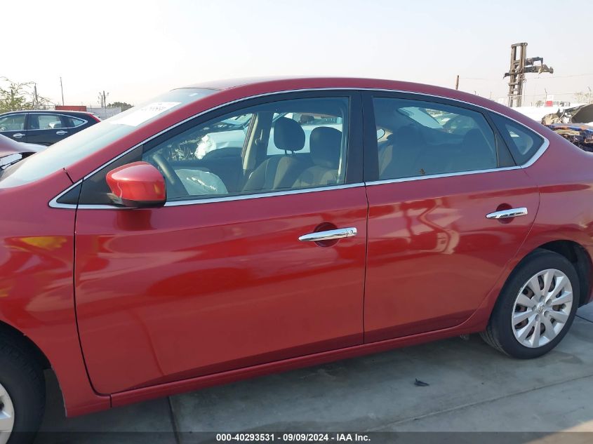 2015 Nissan Sentra Sv VIN: 3N1AB7AP8FY356488 Lot: 40293531