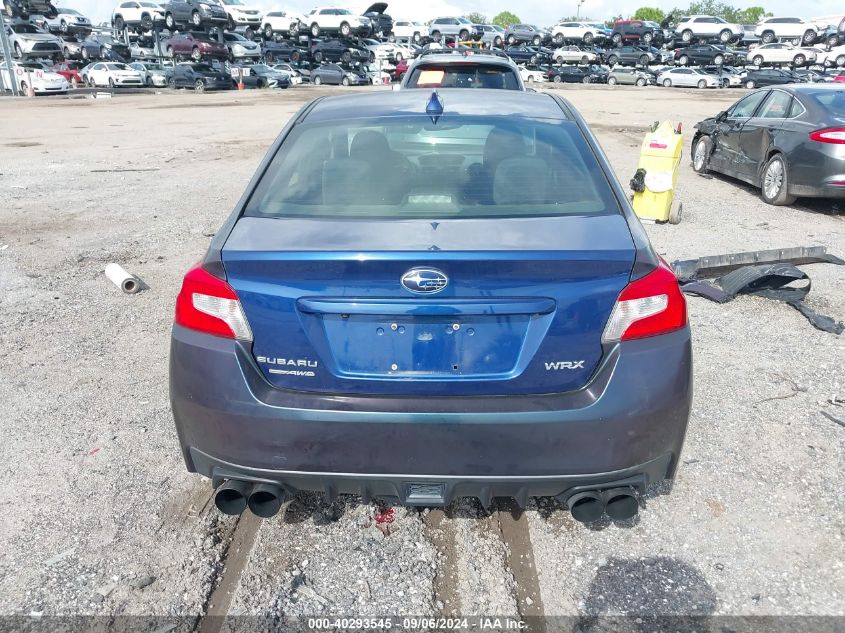 2015 Subaru Wrx VIN: JF1VA1A62F9827584 Lot: 40293545