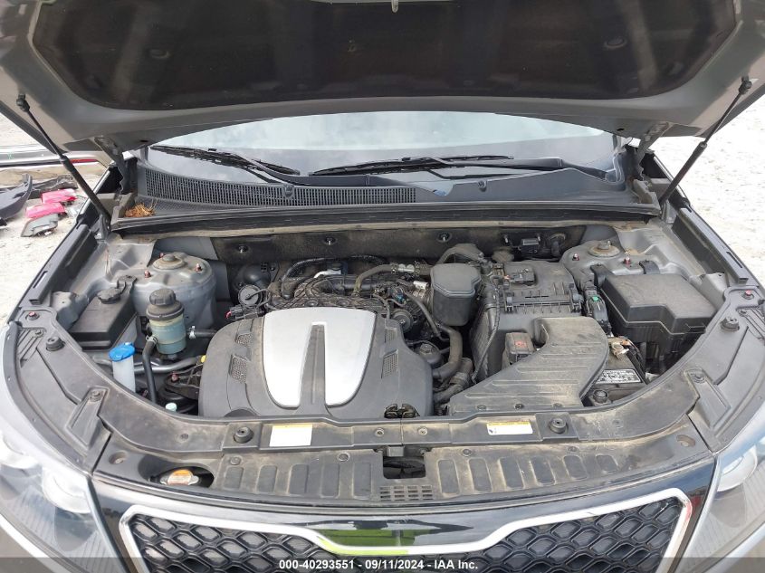 5XYKW4A28CG261809 2012 Kia Sorento Sx