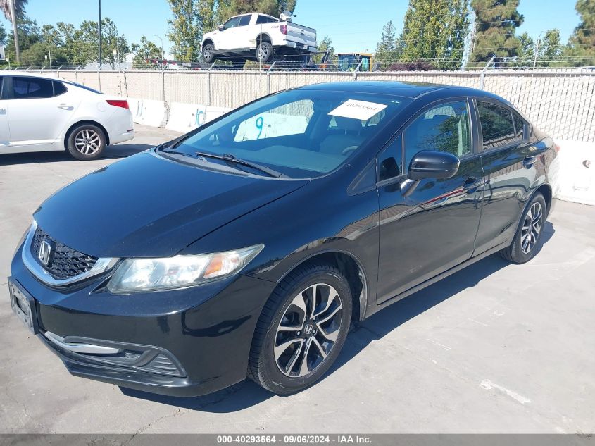 2014 Honda Civic Ex VIN: 19XFB2F82EE209056 Lot: 40293564