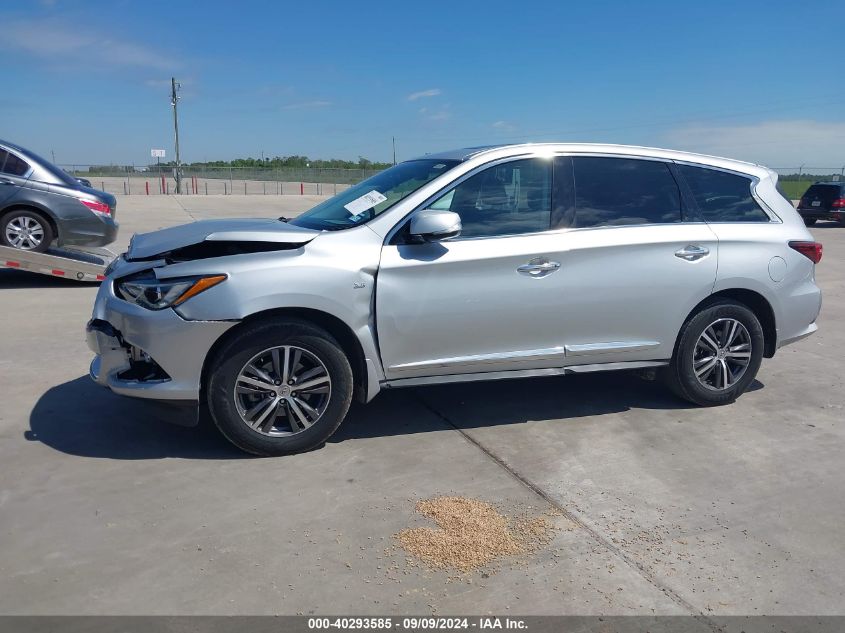 2019 Infiniti Qx60 Pure VIN: 5N1DL0MNXKC555050 Lot: 40293585