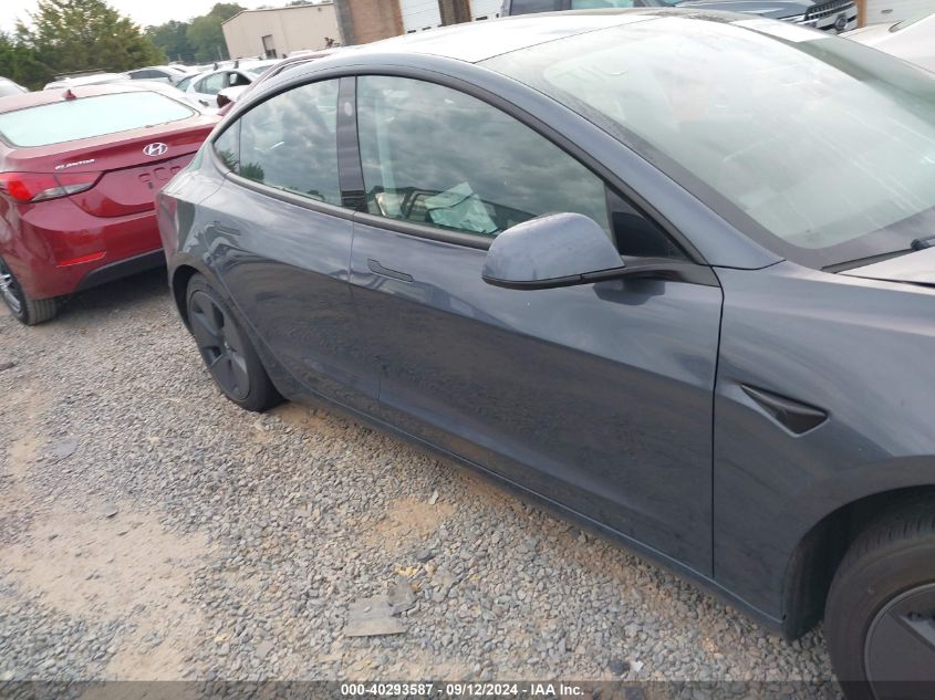 2021 Tesla Model 3 VIN: 5YJ3E1EA6MF854486 Lot: 40293587