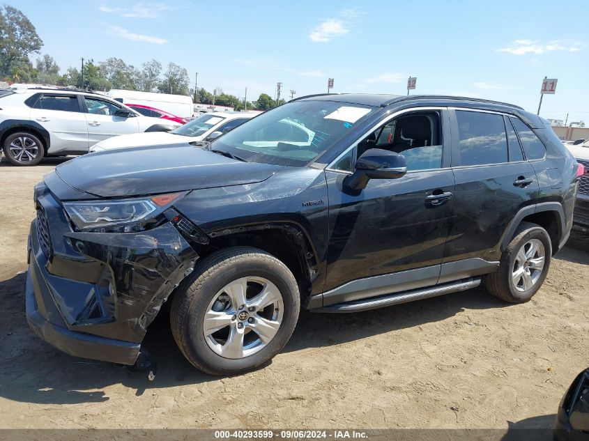 2021 Toyota Rav4 Hybrid Xle VIN: 2T3R6RFV4MW011274 Lot: 40293599