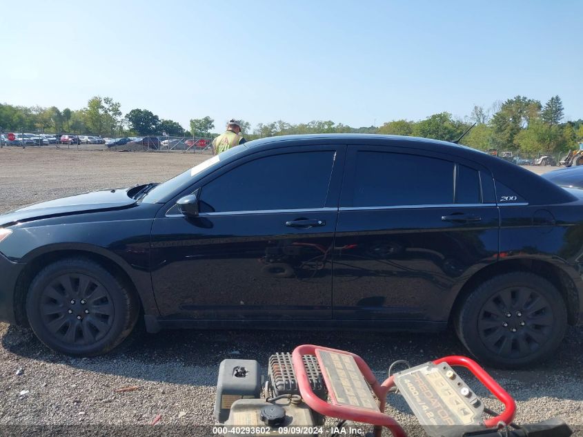 2013 Chrysler 200 Lx VIN: 1C3CCBAB2DN559532 Lot: 40293602