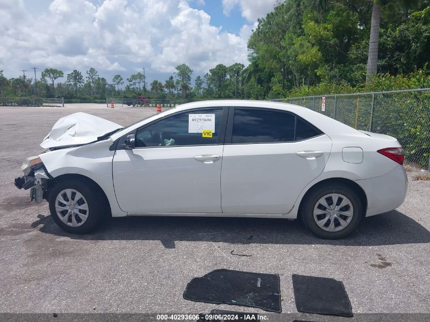 2014 Toyota Corolla L VIN: 2T1BURHEXEC029746 Lot: 40293606