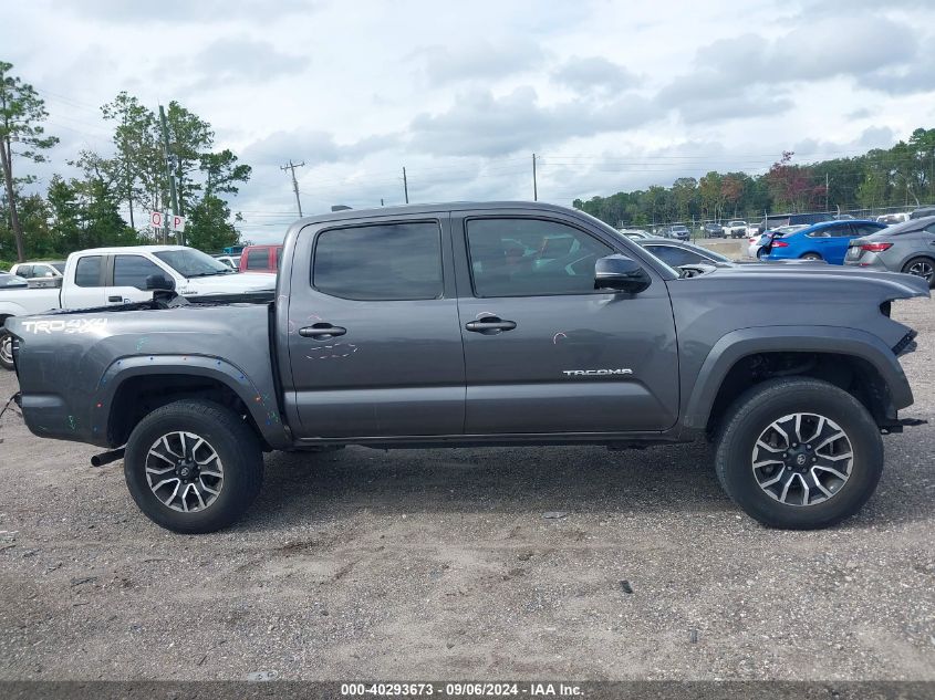 2022 Toyota Tacoma Trd Sport VIN: 3TYCZ5AN0NT082055 Lot: 40293673