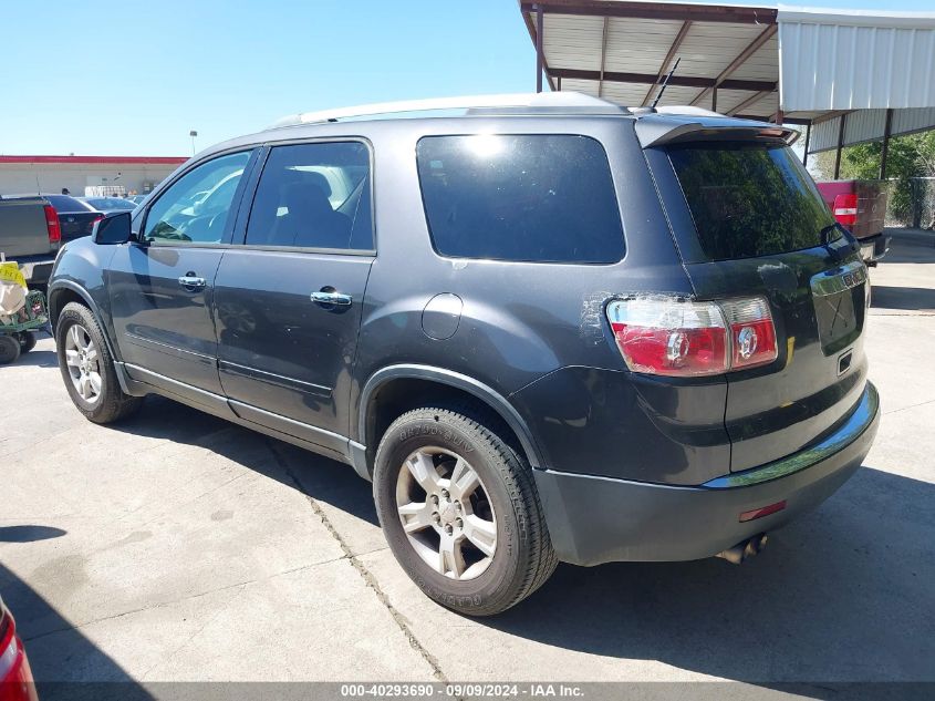 2012 GMC Acadia Sl VIN: 1GKKRNED9CJ287980 Lot: 40293690