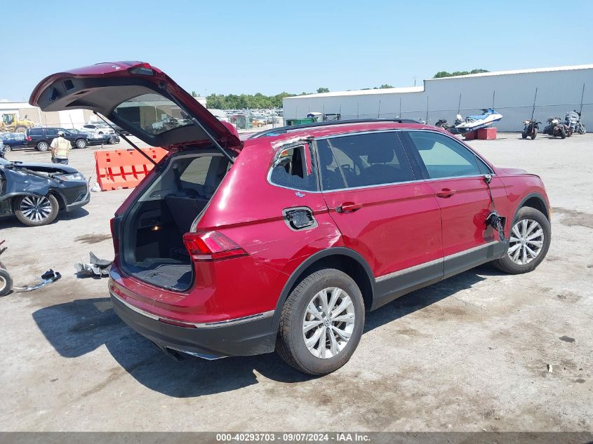 2018 Volkswagen Tiguan Se/Sel VIN: 3VV3B7AX4JM129869 Lot: 40293703