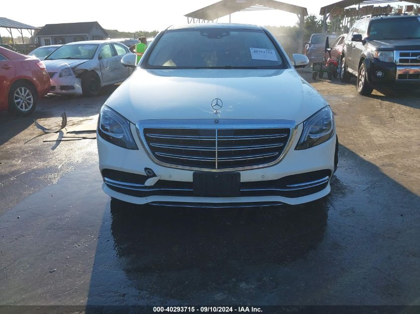 2018 Mercedes-Benz S 450 4Matic VIN: WDDUG6EB9JA370813 Lot: 40293715