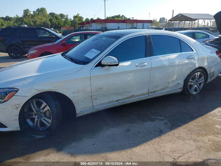 2018 Mercedes-Benz S 450 4Matic VIN: WDDUG6EB9JA370813 Lot: 40293715