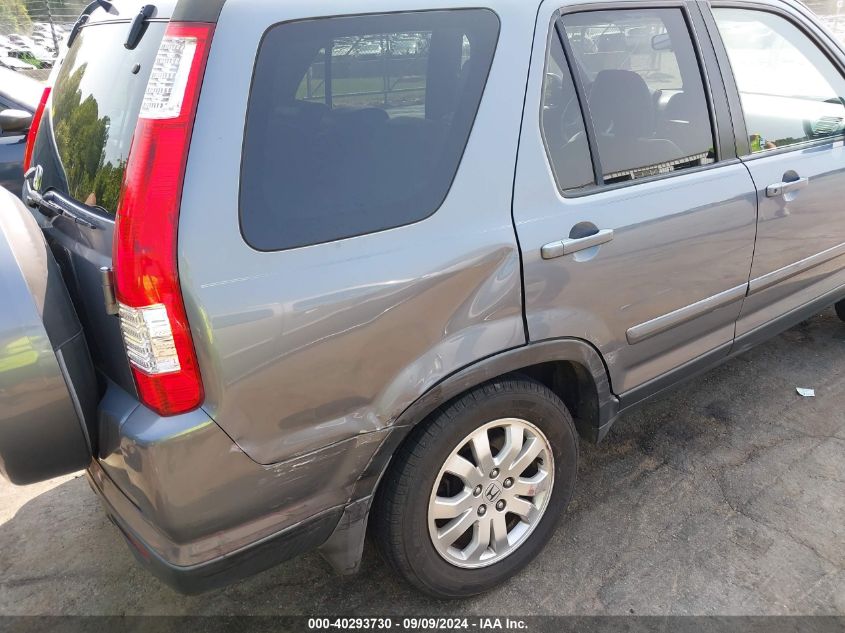 JHLRD78946C049526 2006 Honda Cr-V Se