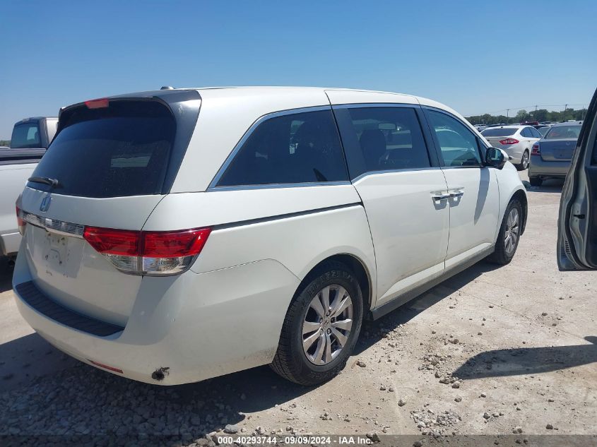 2016 Honda Odyssey Ex-L VIN: 5FNRL5H6XGB095991 Lot: 40293744