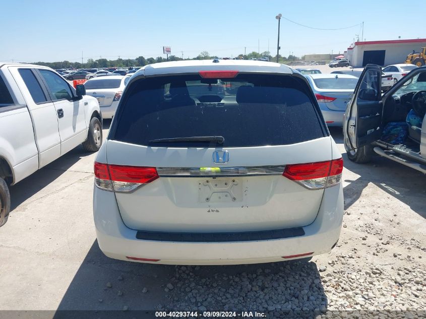 2016 Honda Odyssey Ex-L VIN: 5FNRL5H6XGB095991 Lot: 40293744